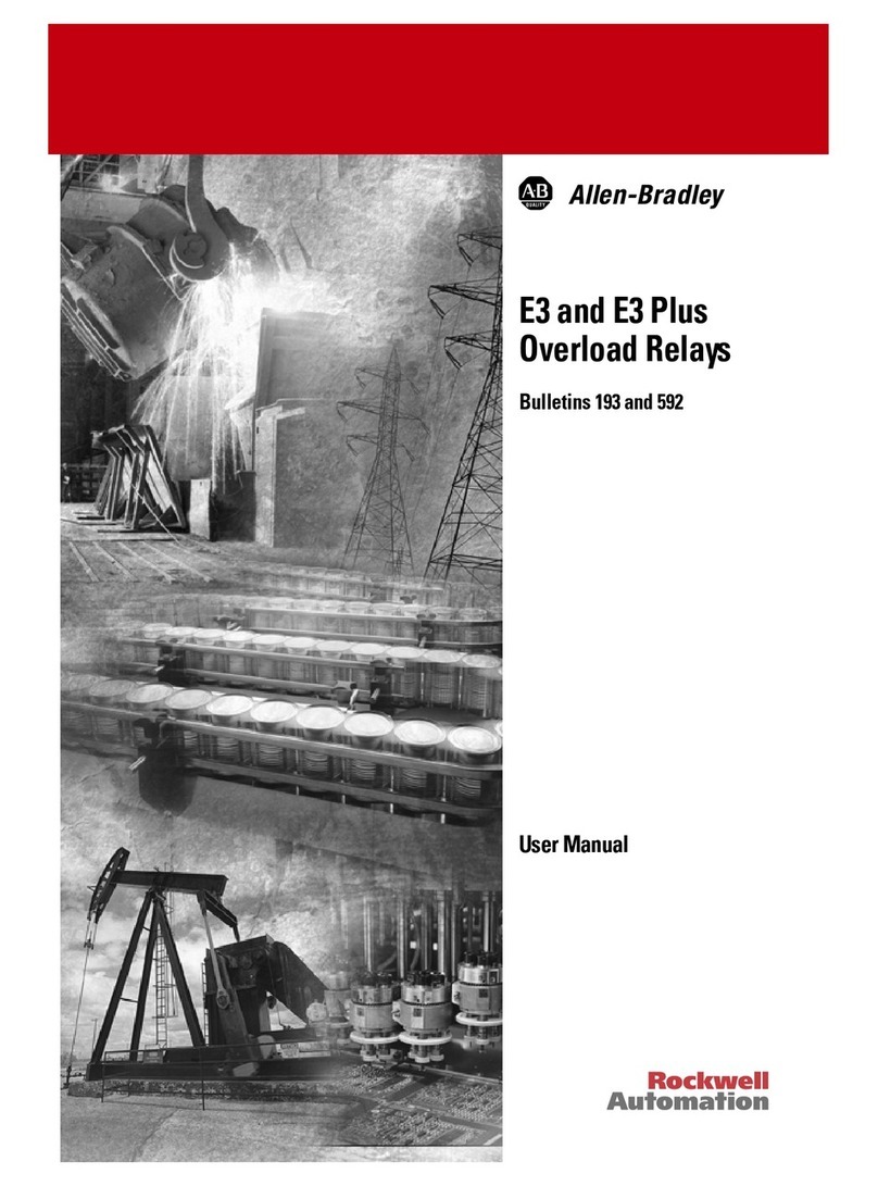 Rockwell Automation Allen-Bradley E3 user manual