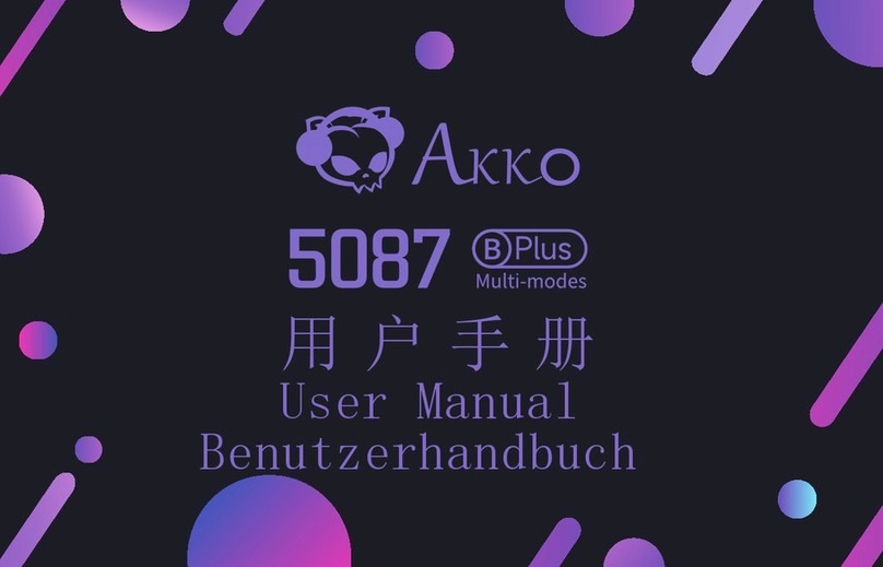 Akko 5087 user manual