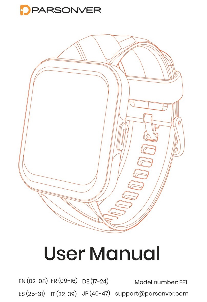 PARSONVER FF1 user manual