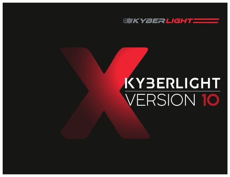 KYBERLIGHT GALAXY 10 manual