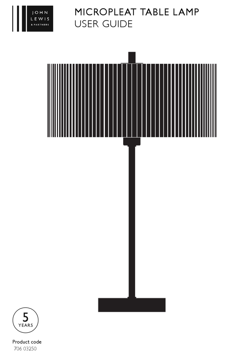 John Lewis MICROPLEAT 706 03250 user guide