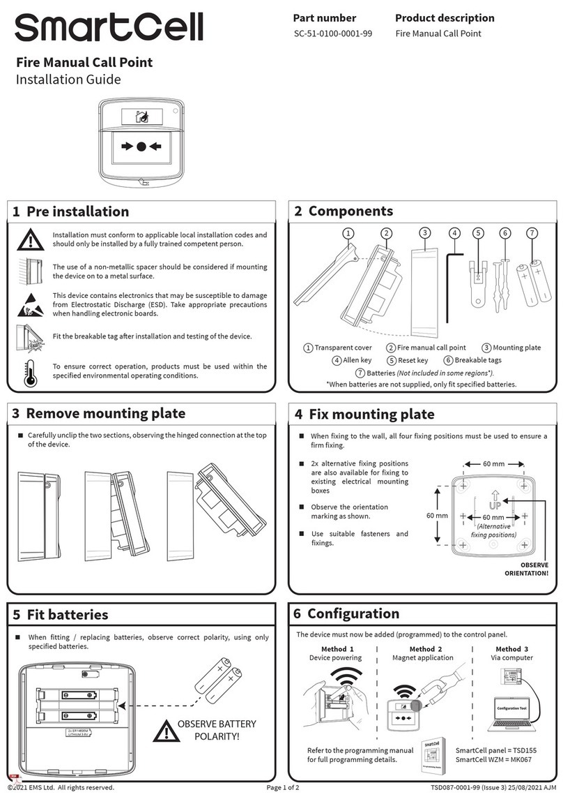 SmartCell SC-51-0100-0001-99 installation guide