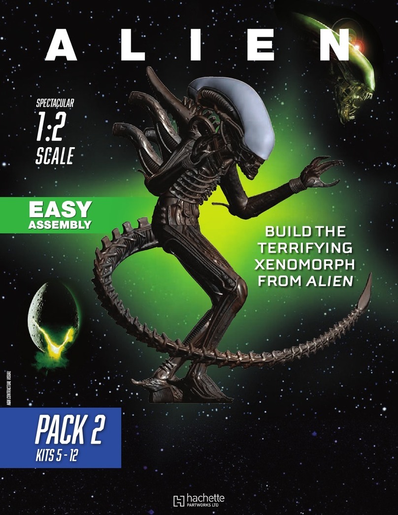 Hachette ALIEN User manual Hachette ALIEN User manual