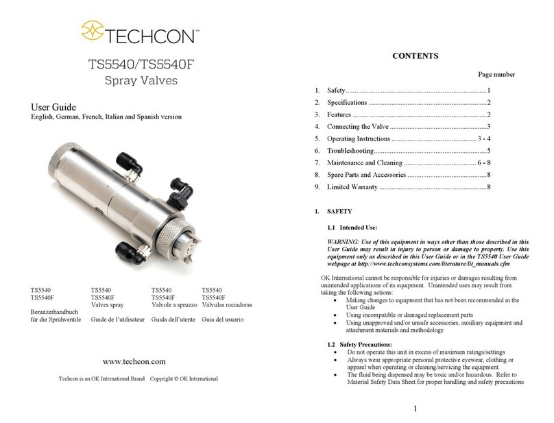 TECHCON TS5540 user guide