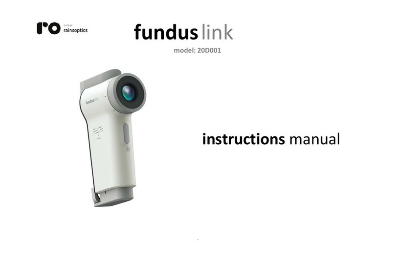 C-MER rainsoptics fundus link 20D001 instruction manual