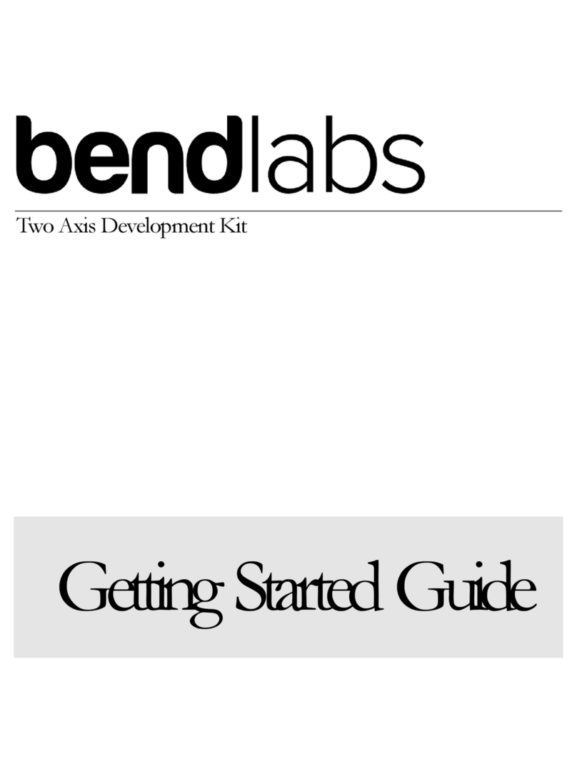bendlabs Two Axis Getting started guide