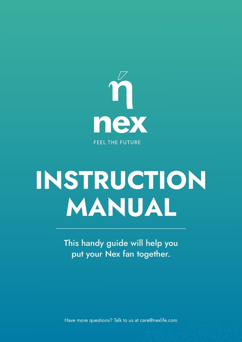 Nex Glyde A50 instruction manual
