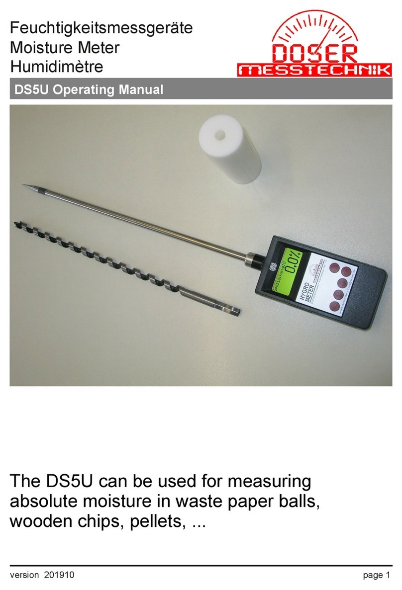 DOSER Messtechnik DS5U operating manual DOSER Messtechnik DS5U operating manual