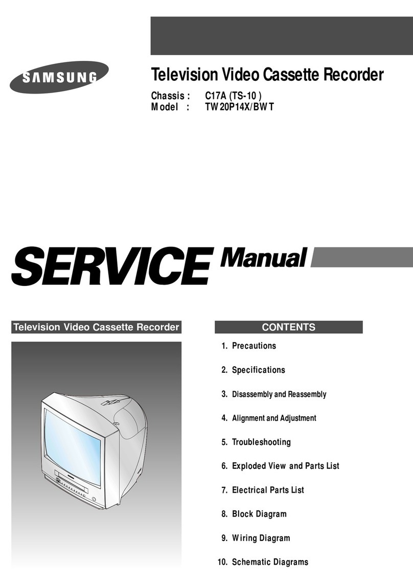 Samsung TW20P14X/BWT Service manual