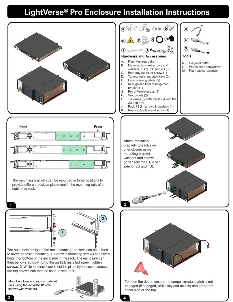 Siemon LightVerse Pro installation instructions
