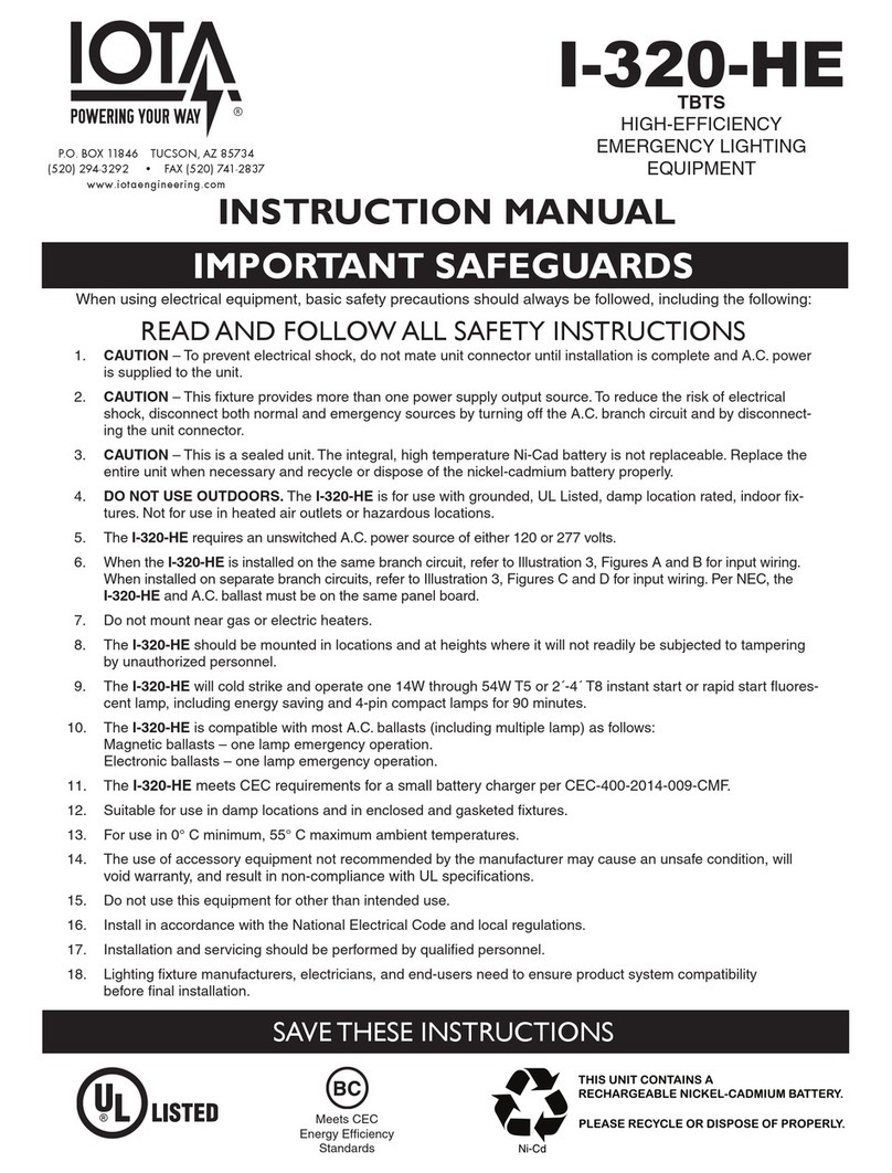 IOTA I-320-HE instruction manual IOTA I-320-HE instruction manual