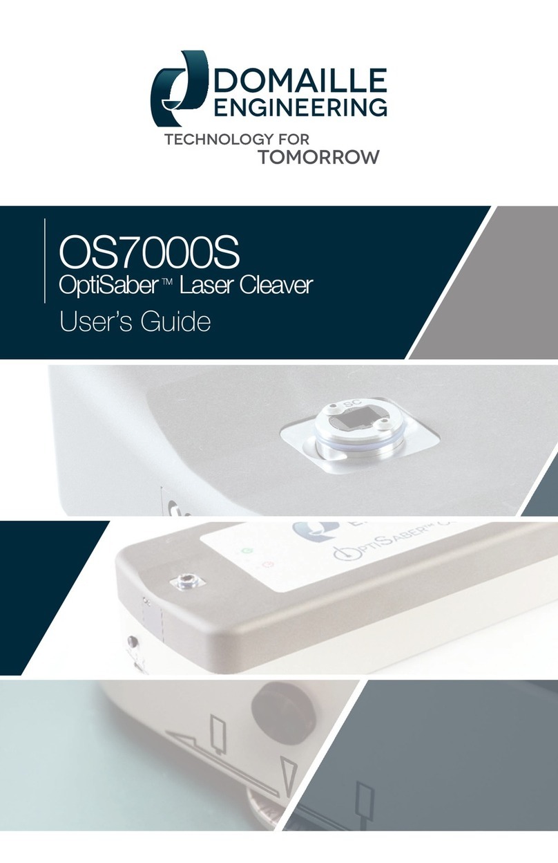 DOMAILLE ENGINEERING OptiSaber OS7000S user guide