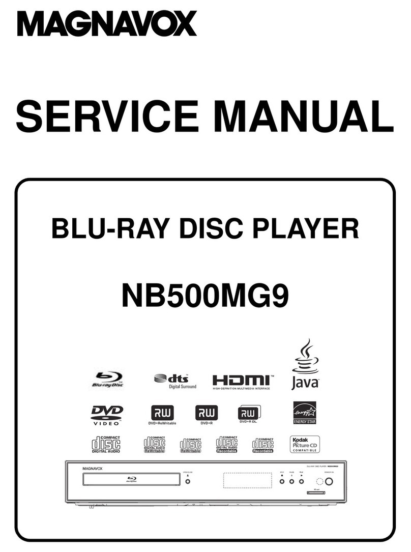 Magnavox NB500MG9 User manual