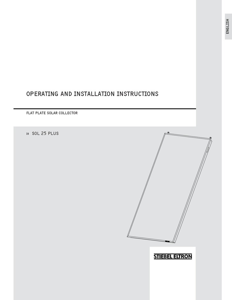 STIEBEL ELTRON SOL 25 PLUS User manual