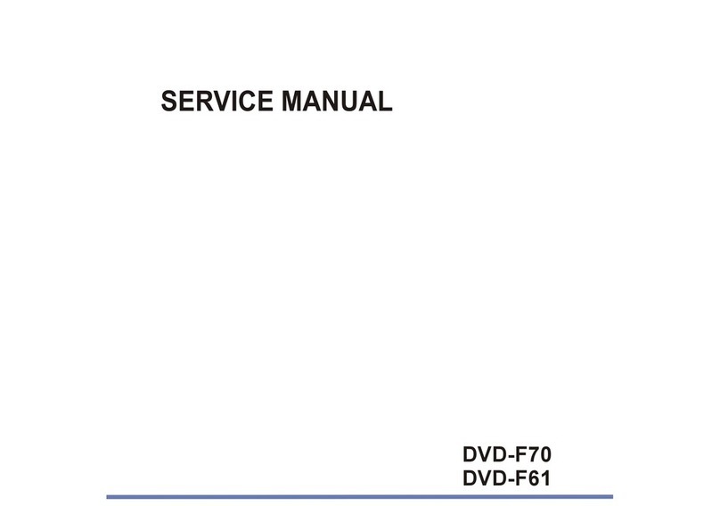 TCL DVD-F70 Service manual