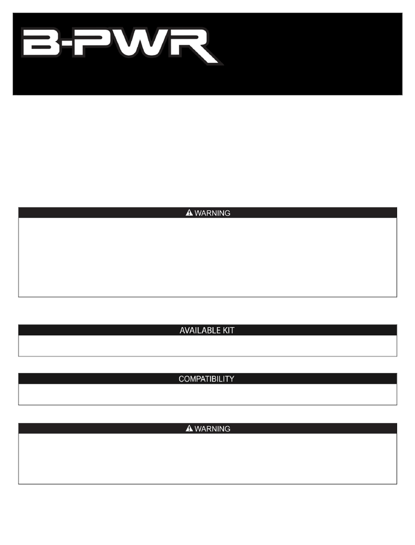 B-PWR PMRB-SLASH-165 installation guide