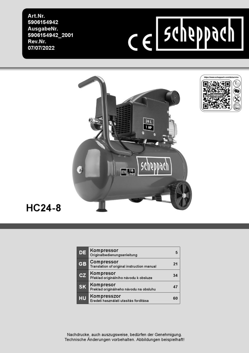 Scheppach HC24-8 Instructions for use