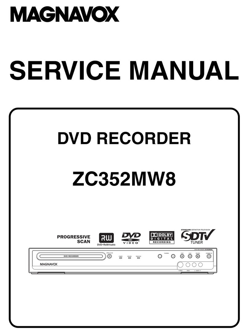 Magnavox ZC352MW8 User manual