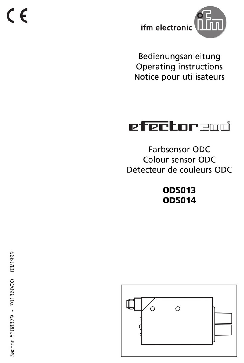 IFM Electronic Efector 200 operating instructions