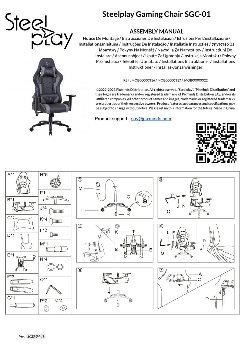 STEEL-PLAY SGC-01 Assembly manual STEEL-PLAY SGC-01 Assembly manual