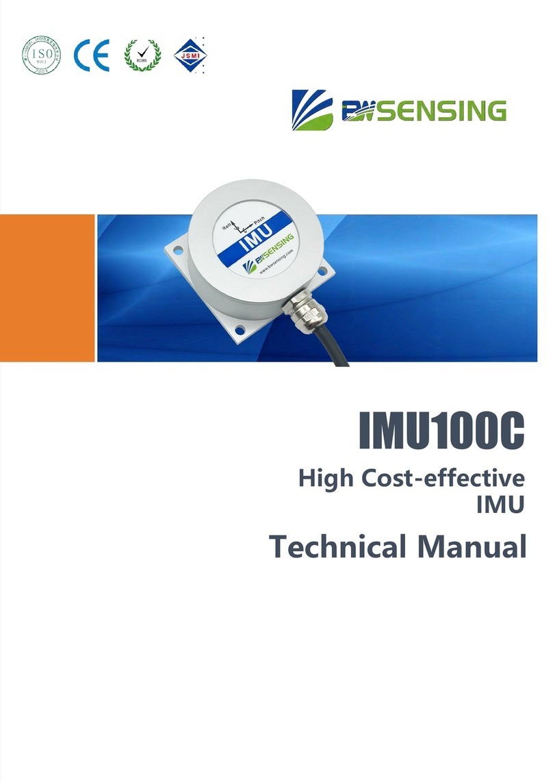 BW SENSING IMU100C User manual BW SENSING IMU100C User manual