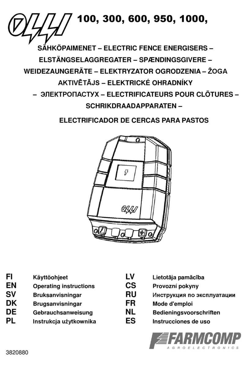 Farmcomp OLLI 100 operating instructions Farmcomp OLLI 100 operating instructions