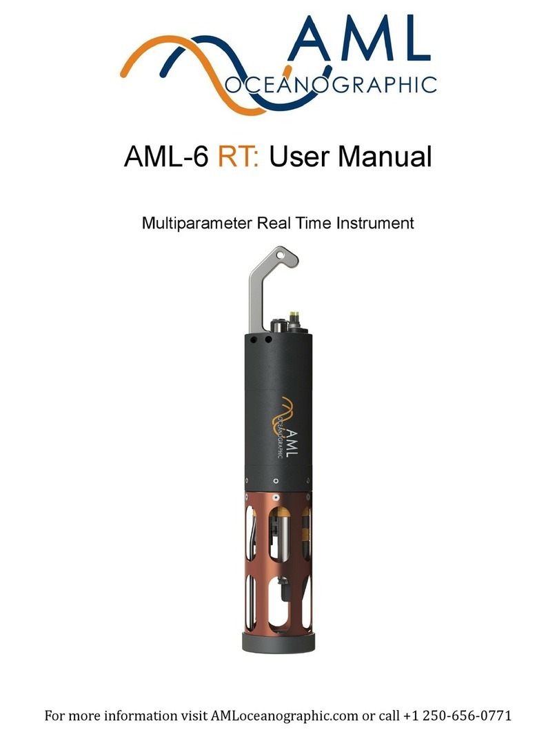 AML Oceanographic AML-6 RT User manual