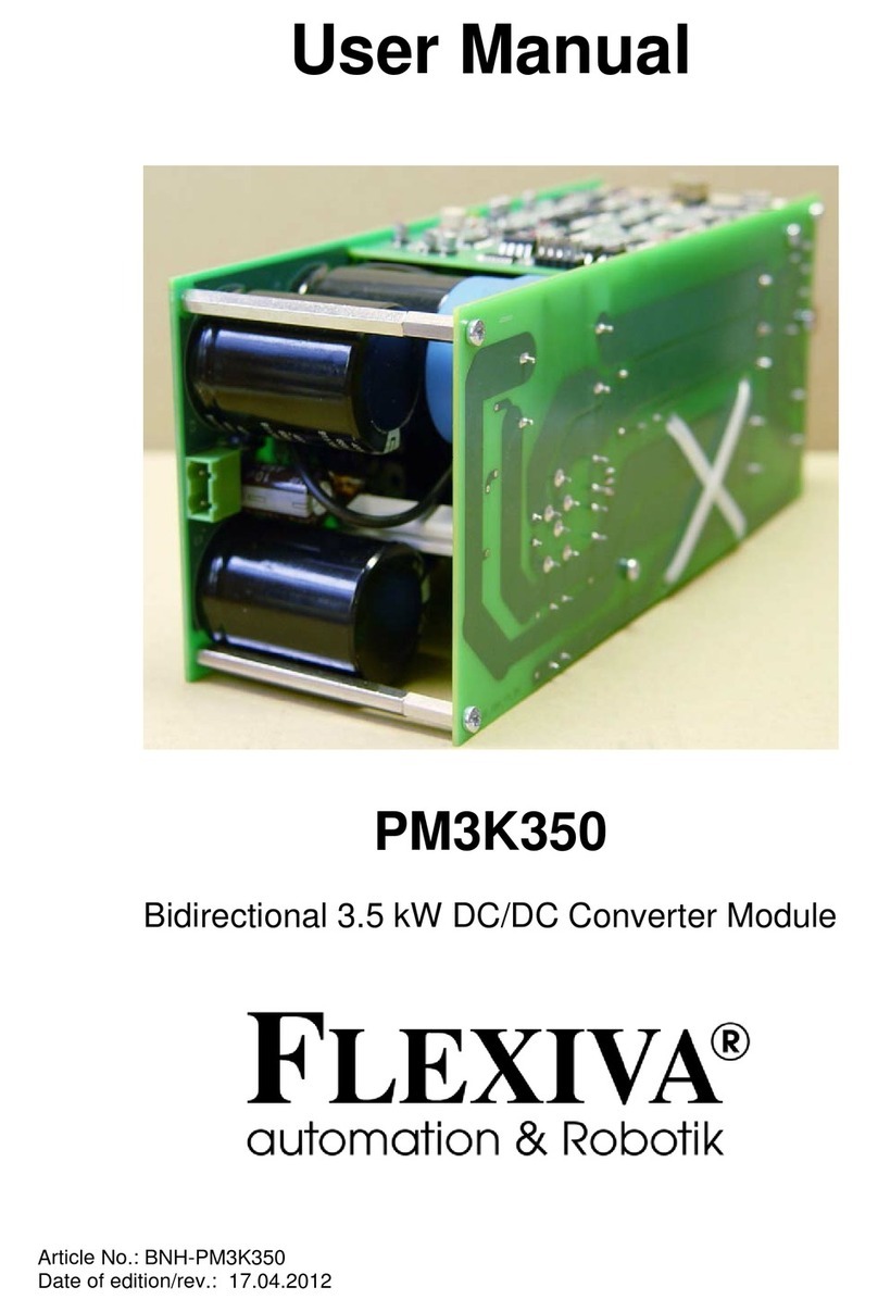 Flexiva PM3K350 user manual