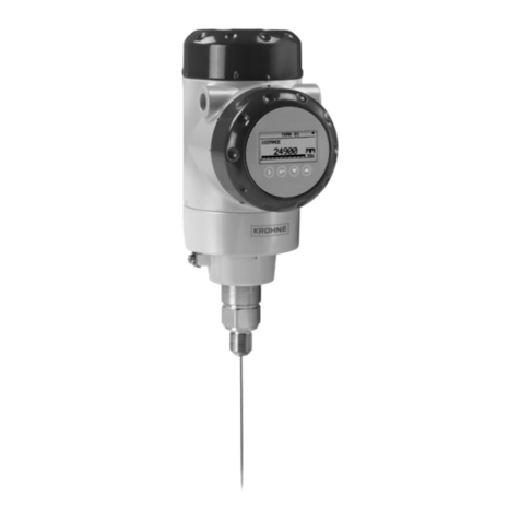 KROHNE OPTIFLEX 2200 C/F Supplementary instructions