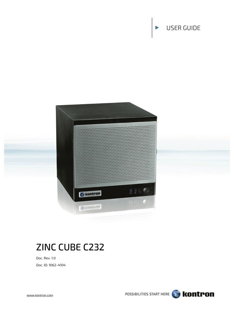 Kontron ZINC CUBE C232 user guide