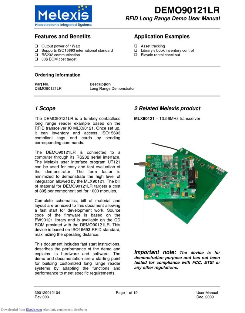 Melexis DEMO90121LR user manual