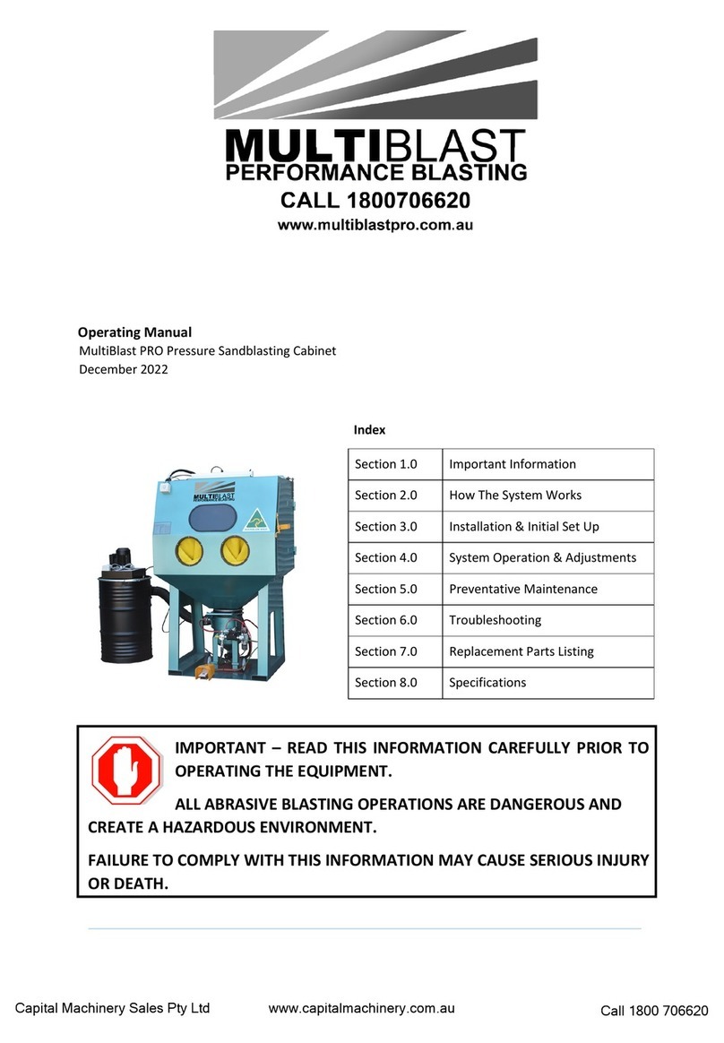 MultiBlast PRO operating manual