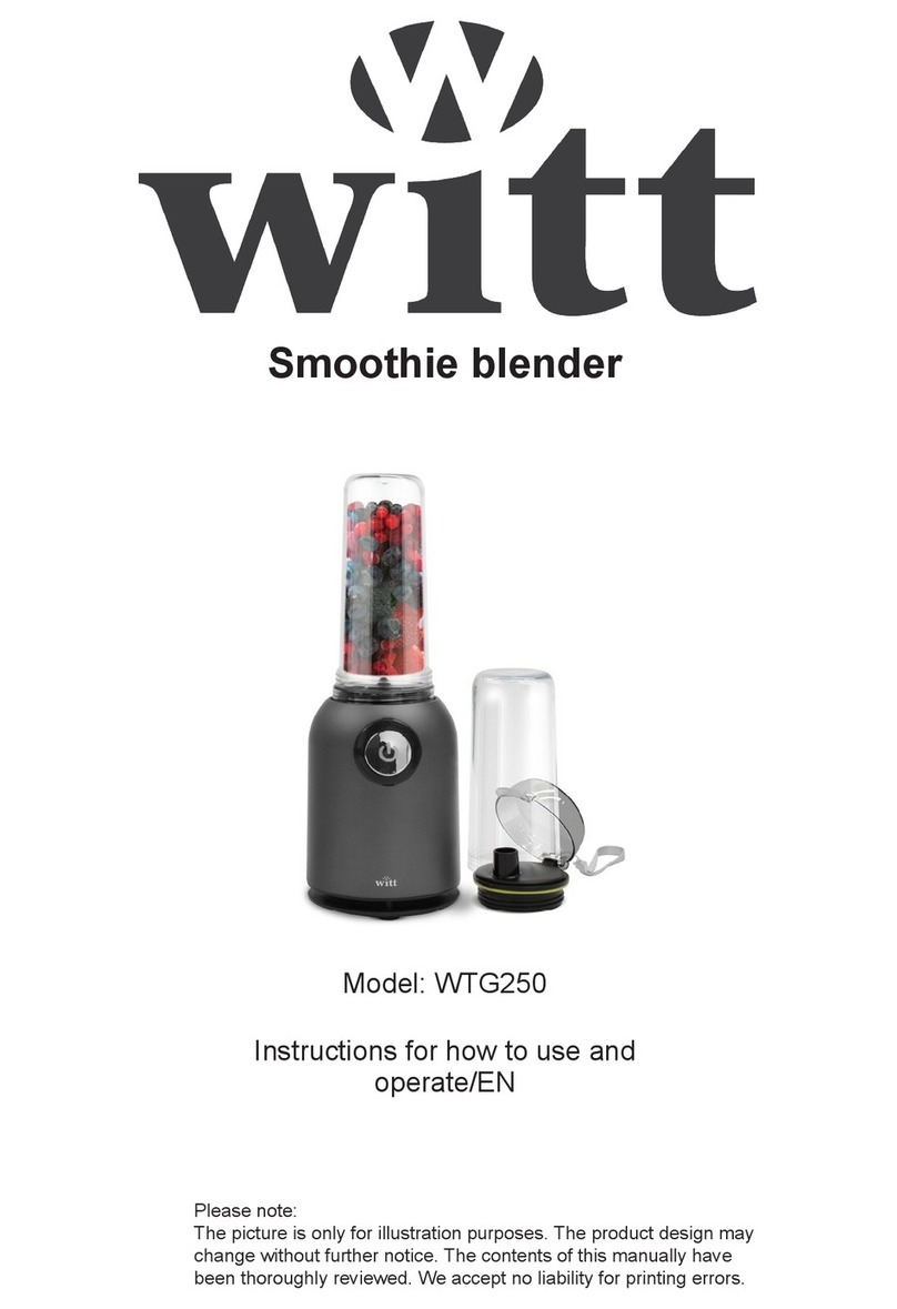 Witt WTG250 User manual