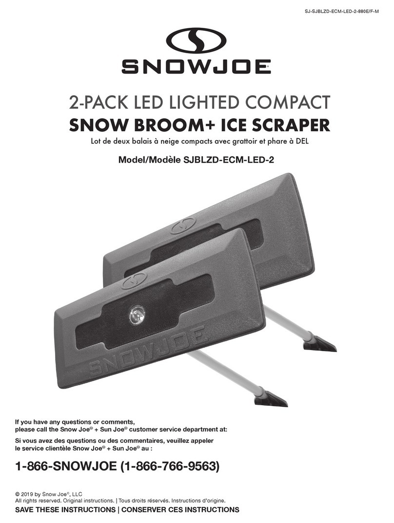 SNOWJOE SJBLZD-ECM-LED-2 User manual