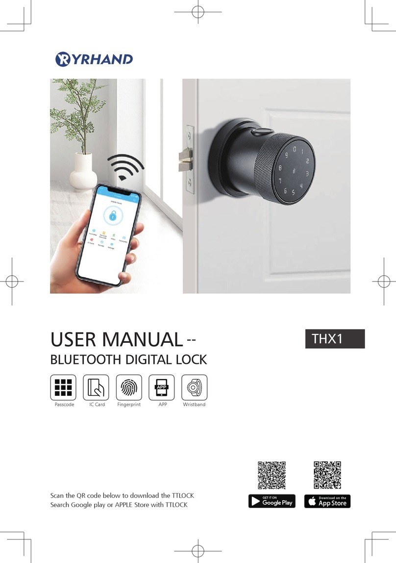 YRHAND THX1 user manual