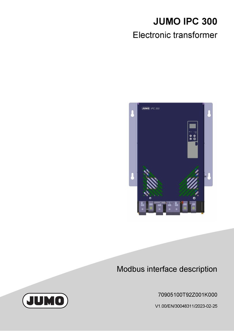 JUMO IPC 300 operating manual