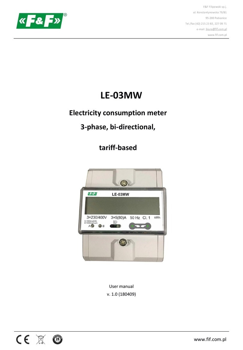 F&F LE-03MW User manual