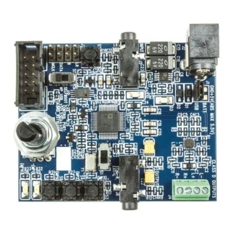 Analog Devices EVAL-ADAU1701MINIZ User manual