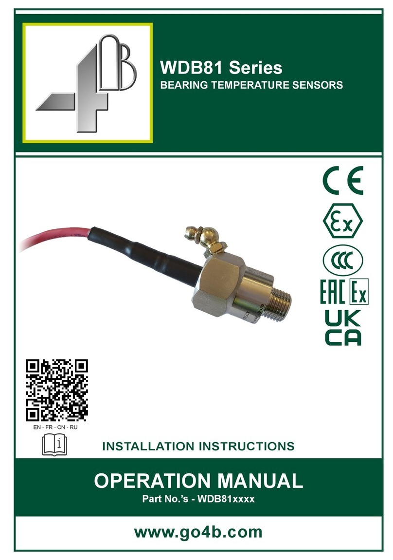 4B WDB81 Series installation instructions
