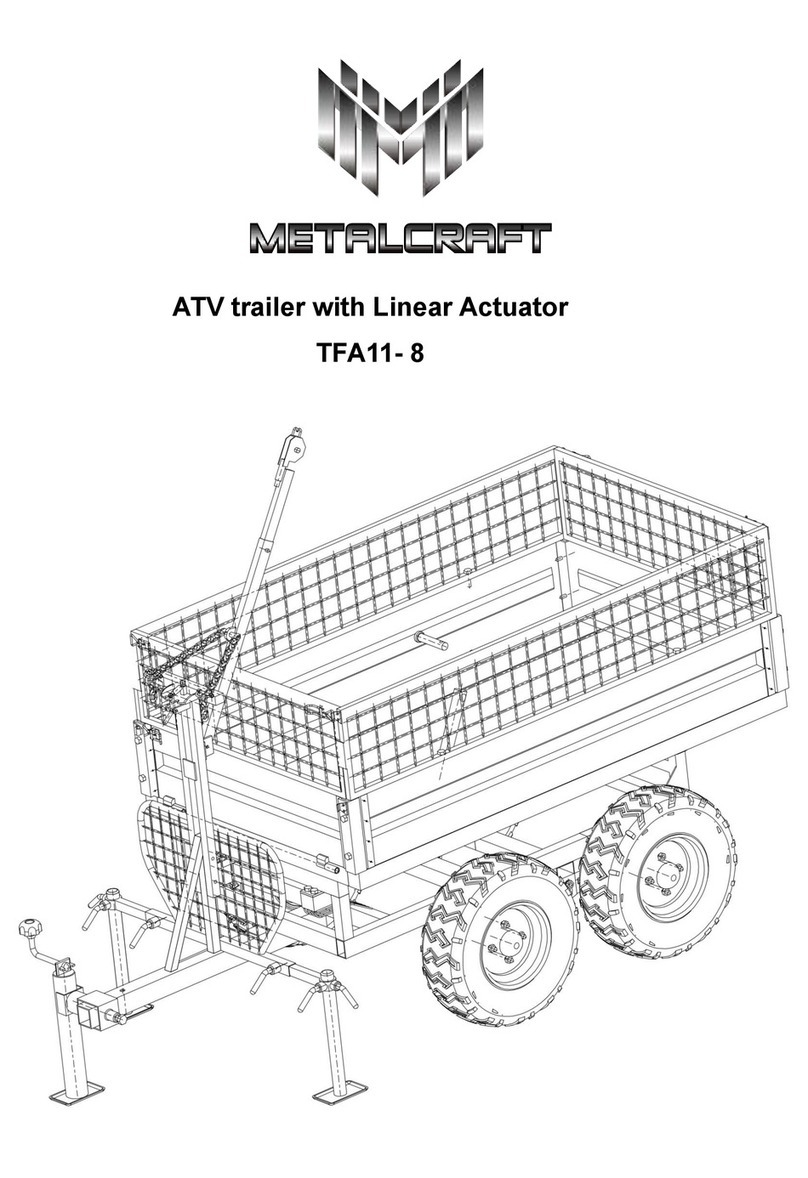 Metalcraft TFA11- 8 manual