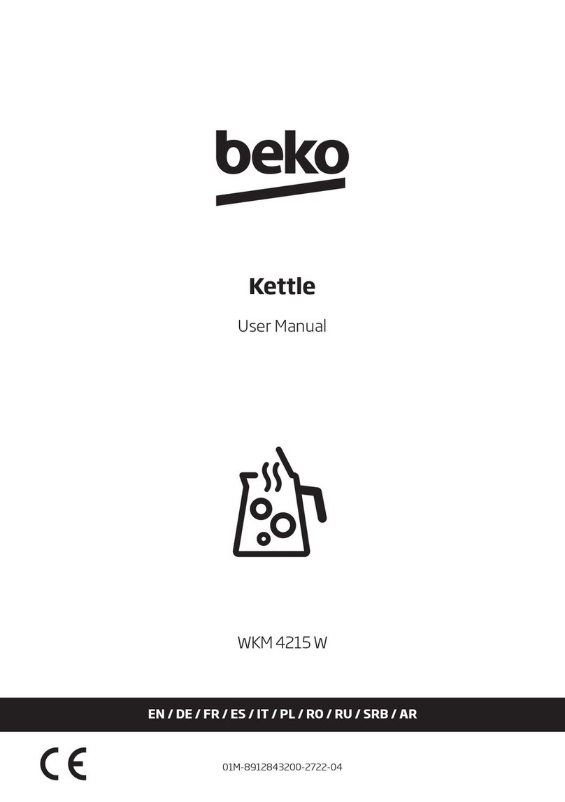 Beko WKM 4215 W user manual