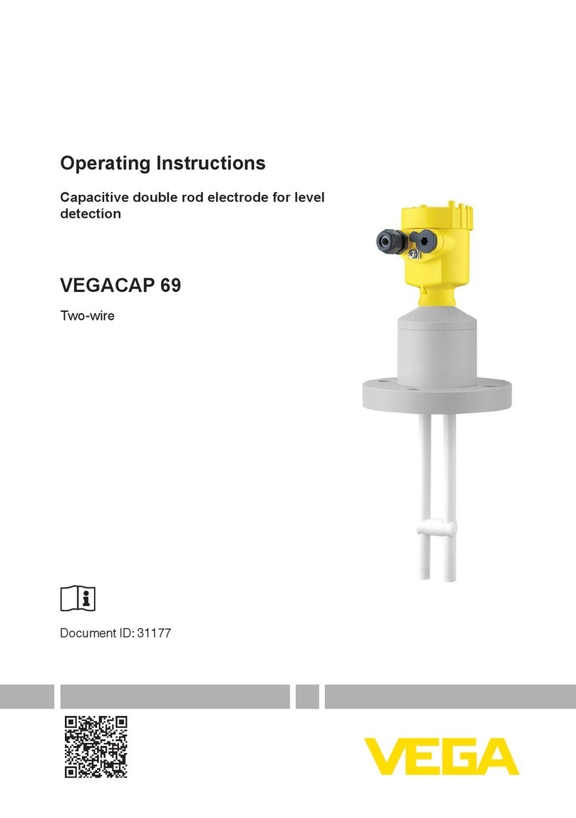 Vega VEGACAP 69 User manual