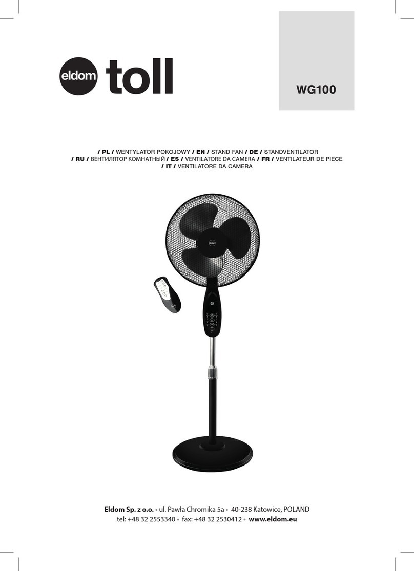 Eldom Toll User manual