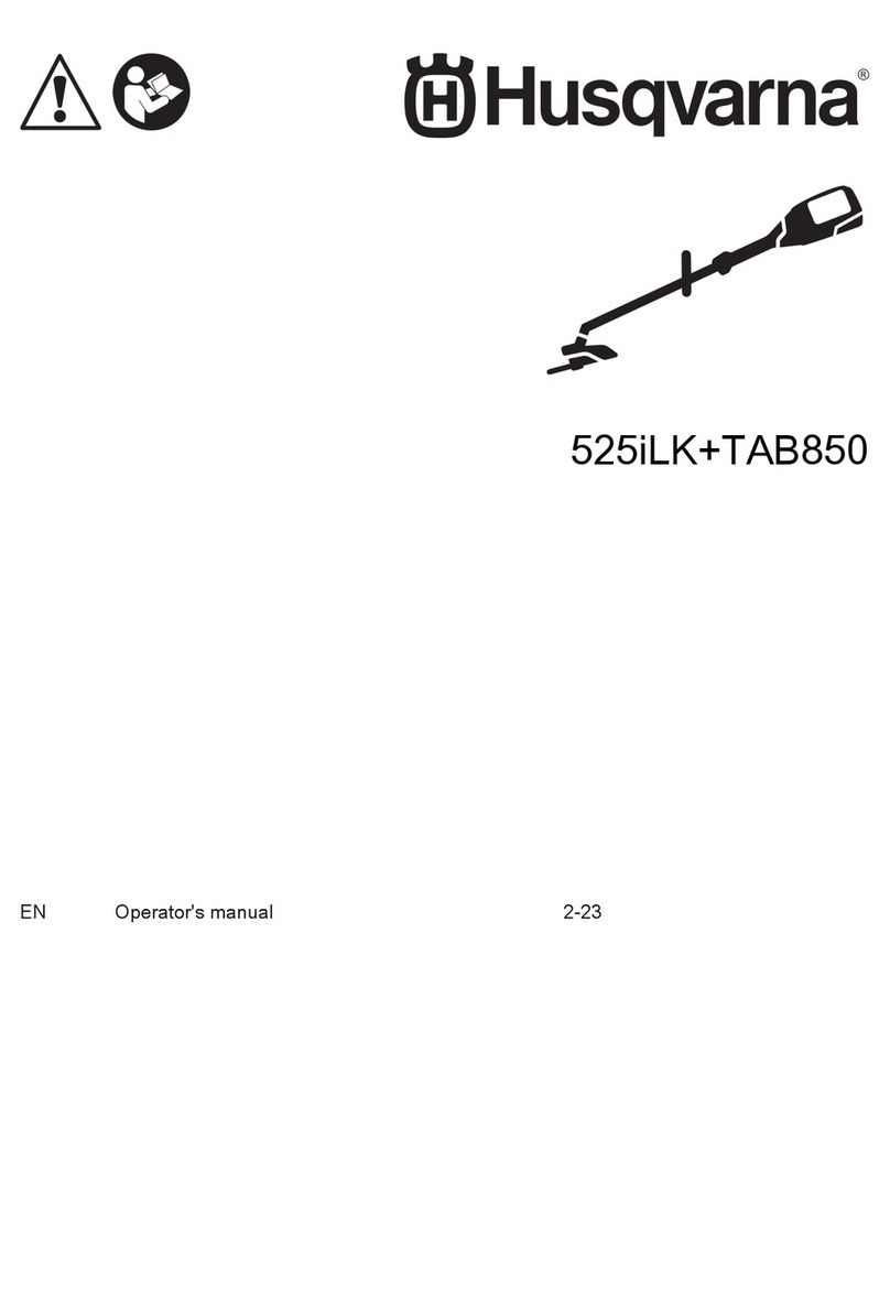 Husqvarna 525iLK+TAB850 Operator's manual