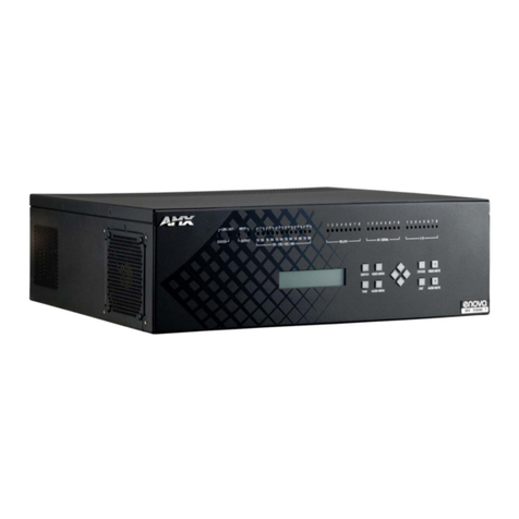 AMX Enova DVX-315 HD Series User manual AMX Enova DVX-315 HD Series User manual