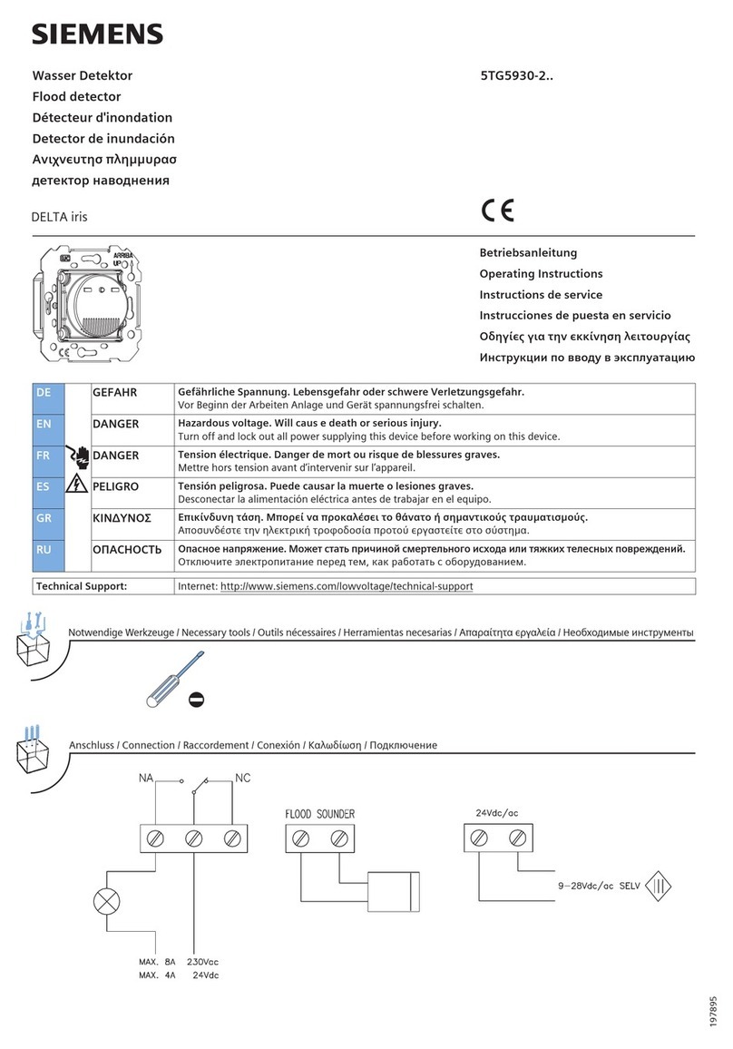 Siemens DELTA iris 5TG5930-2 Series User manual Siemens DELTA iris 5TG5930-2 Series User manual
