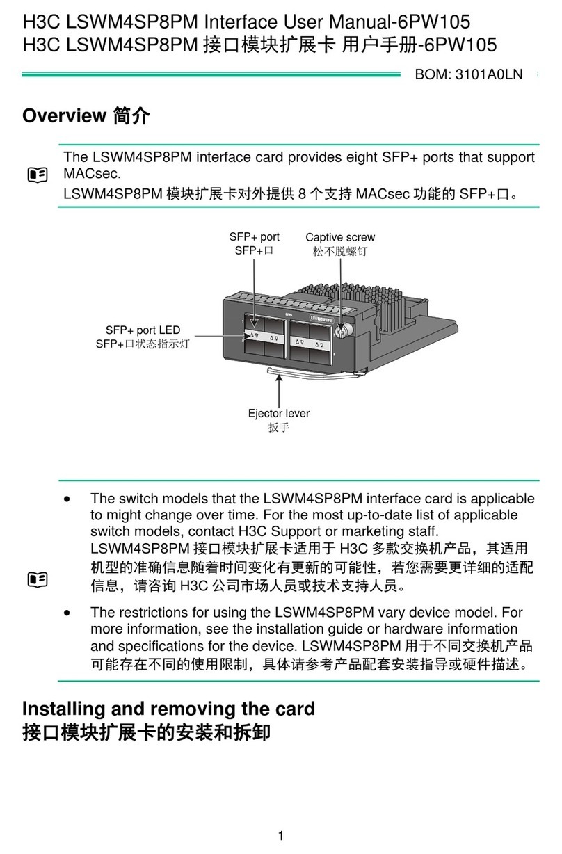 H3C LSWM4SP8PM user manual