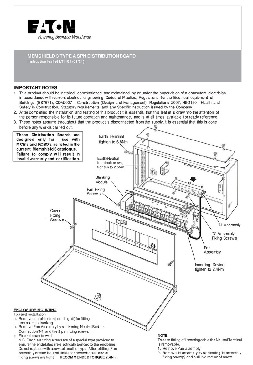 Eaton MEMSHIELD 3 Manual