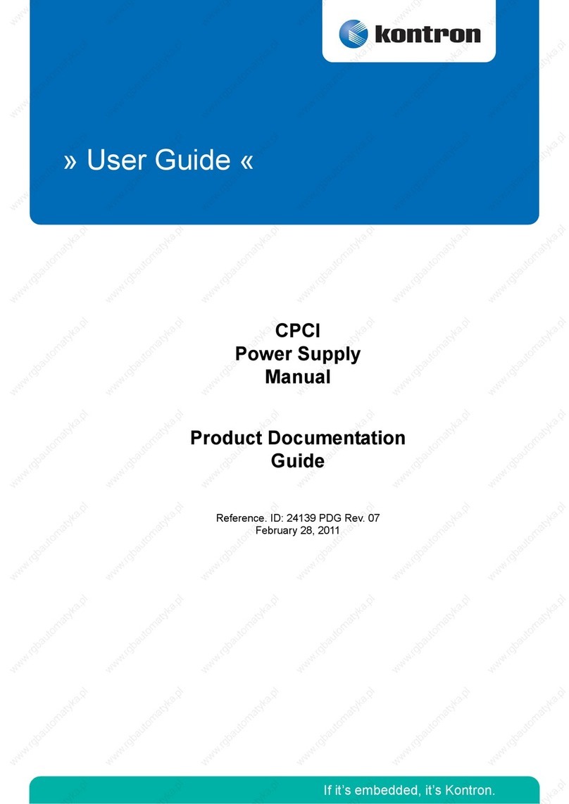 Kontron CP3-SVE-P200DC-24V user guide