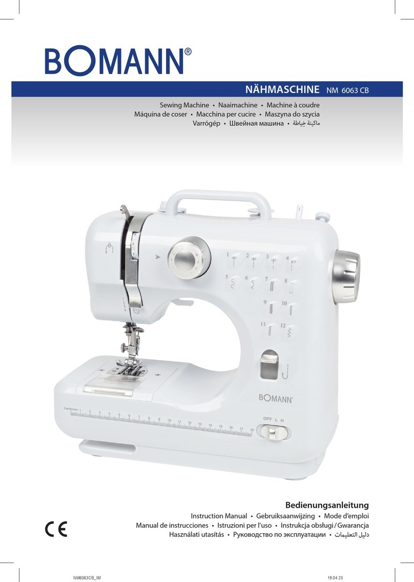BOMANN NM 6063 CB instruction manual